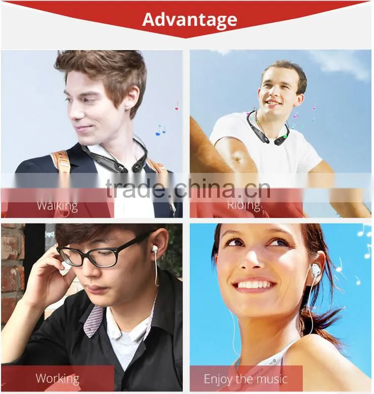 New Wireless Bluetooth Headset for bluetooth headset sport earphone fm radio bluetooth headset