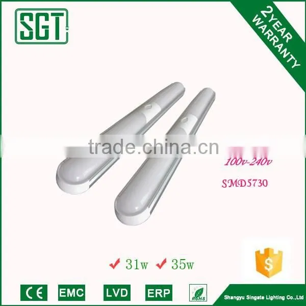 New arrival CE RoHS standard led linear body aluminum fitting 31w 36w light 3years guarantee