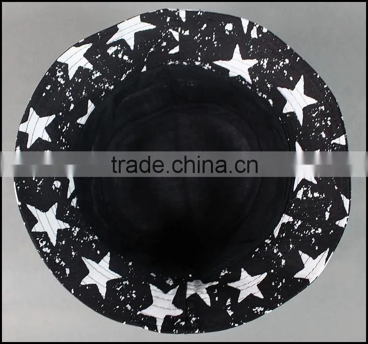 buy 2015 custom fashion hat with pattern blank bucket hat