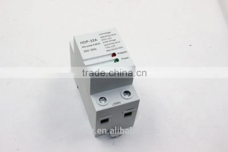 HDP auto reset mini circuit breakers,under over voltage protection device