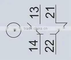 Thermoplastic roller tumbler direct acting type QXCK-J roller shutter limit switch