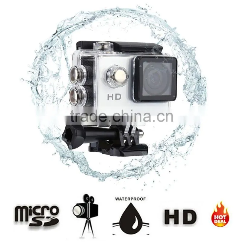 SPCA1521 Super Stock 720p Sports Action Cam Self Timer Head Camera
