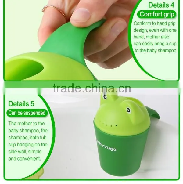 high quality durable baby shampoo rinse cup