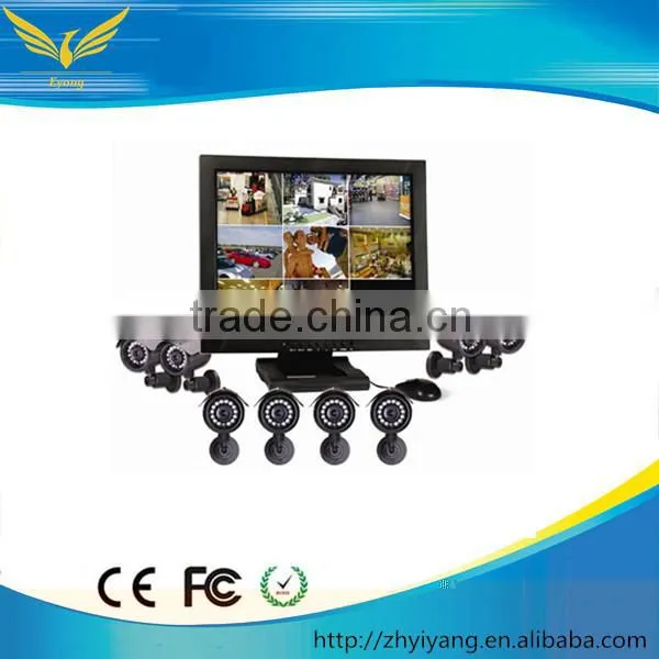 cheap cctv camera kit! H.264 Compression 8ch dvr combo cctv camera kit