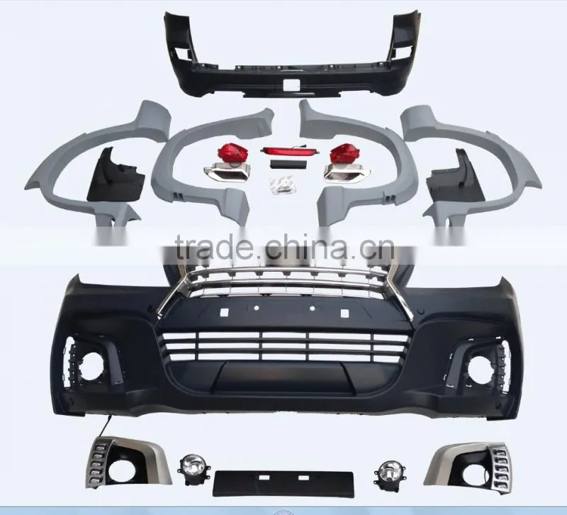 GAOBIAO PP MATERIAL WALD STYLE FOR TOYOTA LAND CRUISER BODY KIT