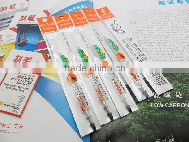 Bulk Silvery Glitter Ink Pen Refill