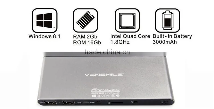 Vensmile 32gb 64gb IPC002 W10 mini android pc 3g gps android 3.0 mini pc mini pc win 8.1