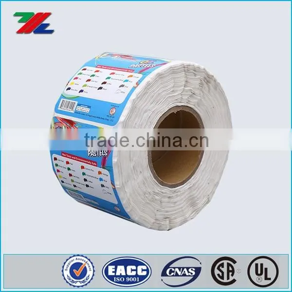 High quality unique shape waterproof PET label for beverage packing