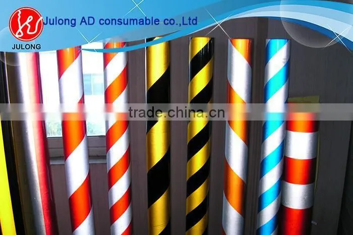 Good quality two colors safety reflective sheeting film for truck,road signs Guangzhou