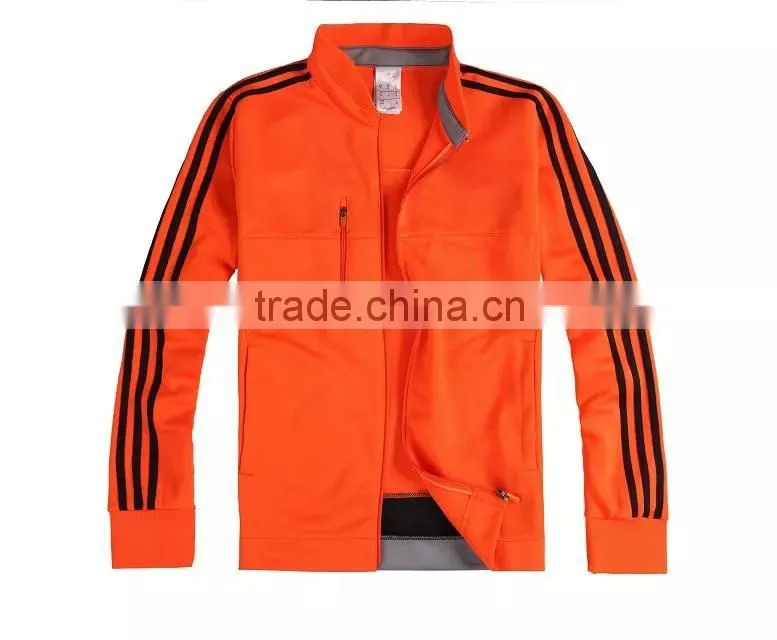 Wholesale Custom blank long sleeve soccer jersey football jacket long bomber jacket