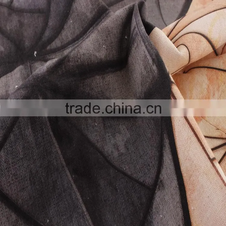 100% cotton fashion printing digital textiles of canvas cotton fabric
