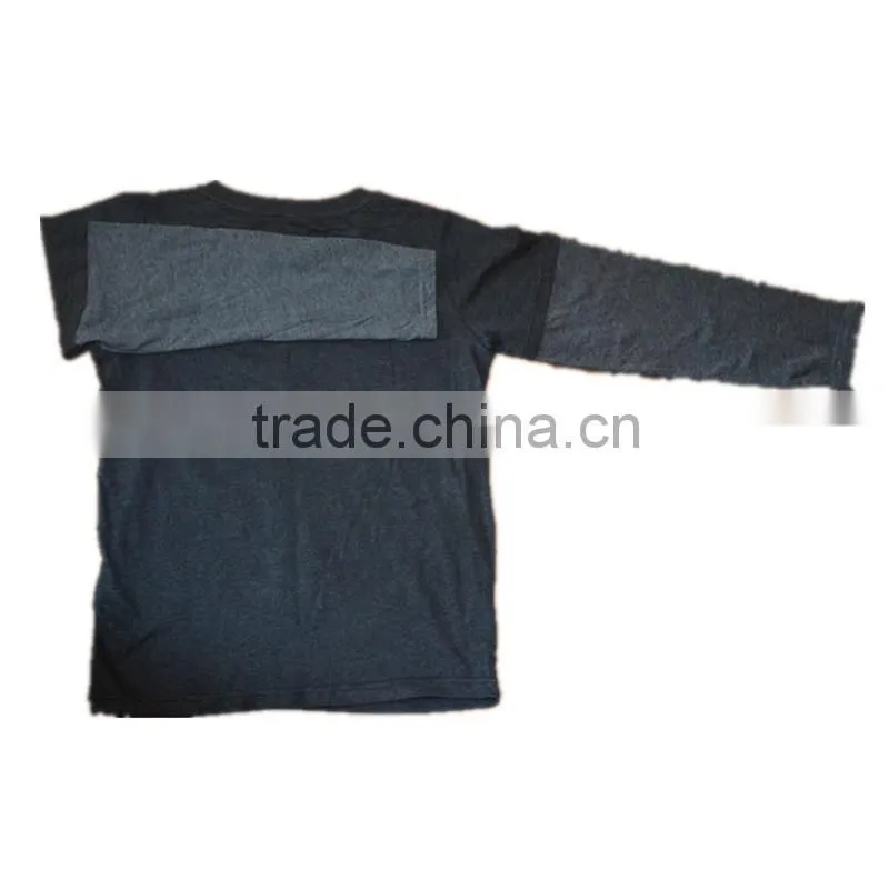 The children boutique spider-man long-sleeved T-shirt to promote sales