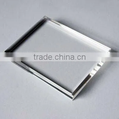 Cuatomizble acrylic logo block