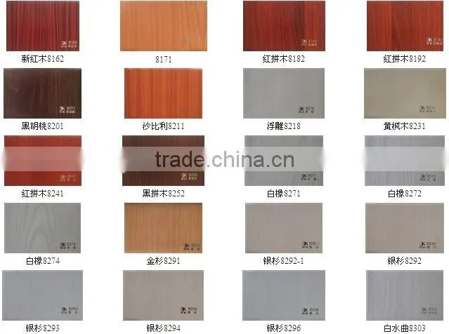 waterproof PVC film flat lamination / cold lamination