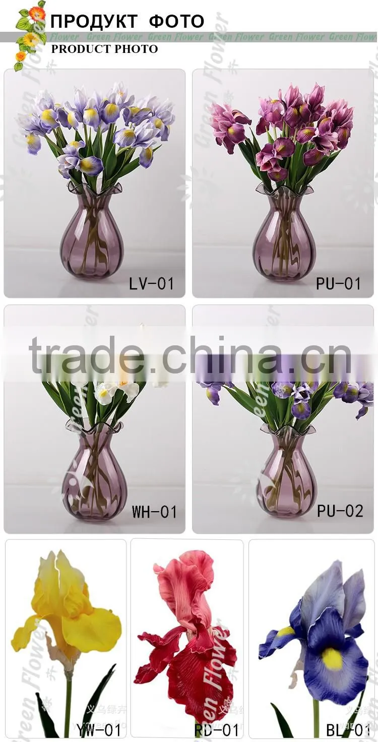 greenflower 2016 daisy Real Touch pu artificial flowers Irish for Home Wedding decrations flowers