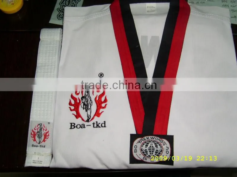 teakwondo uniform V-neck taekwondo uniform taekwondo kimonos taekwondo fightwear teakwondo garment