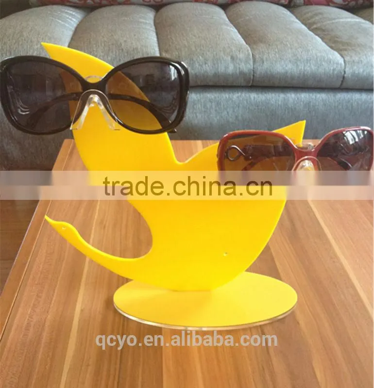 4 Pair Acrylic Sunglasses Eyeglass Display Stand 2015