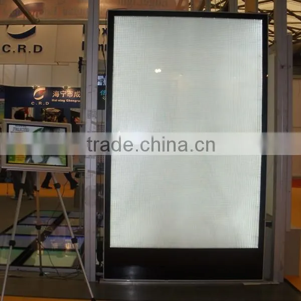 Edgelight AF11 light box outdoor waterproof free standing advertising single side LED light box made in OEM factory