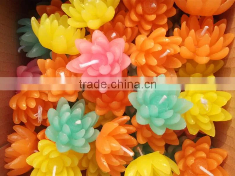 Lotus Candles For Wedding Favors
