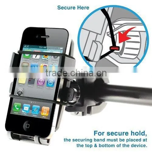 360 degree rotation mobile phone holder for bike