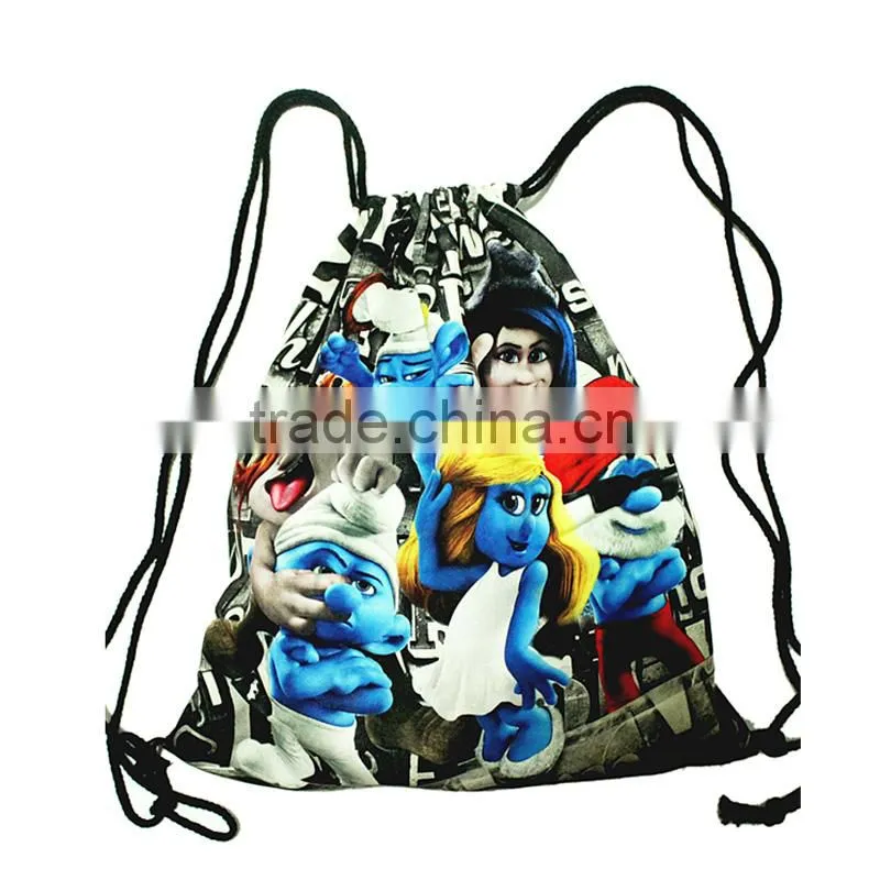 Cheap cute drawstring bag high quality sports drawstring tote bag