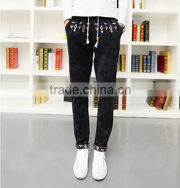 Super quality new arrival spandex casual trousers for women