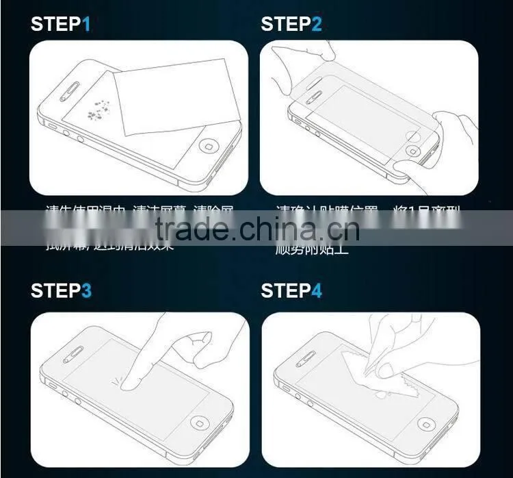 High Definition tempered glass screen protector for iPhone 6s Mobile Phone Case 2016 new products China supplier