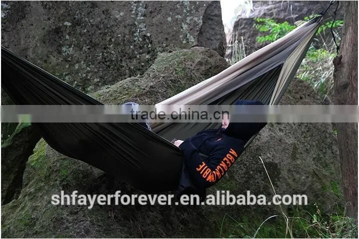 High Quality 10ft * 6 ft large size Parachute Outdoor Portable Camping Hammock