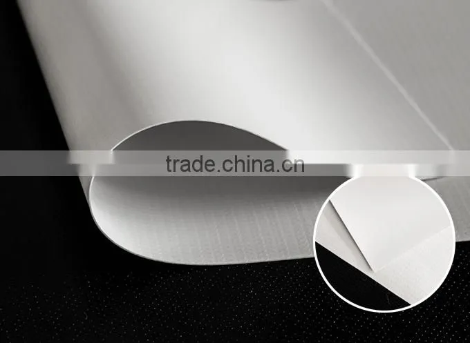 PVC hot lamination frontlit super glossy