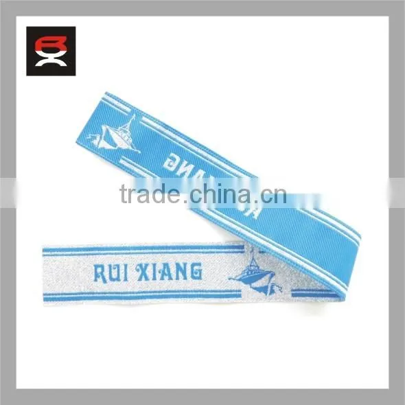 Cheap price woven label for clothing ,endfold woven label