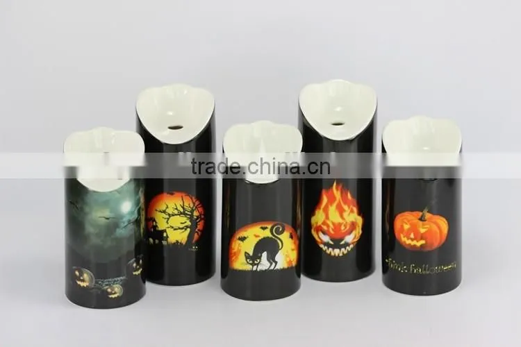 Custom High Quality Ceramic Led Candles for Wedding Decoration
