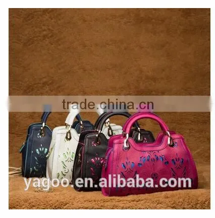Carve patterns hollow out popular fashion lady handbags 2014