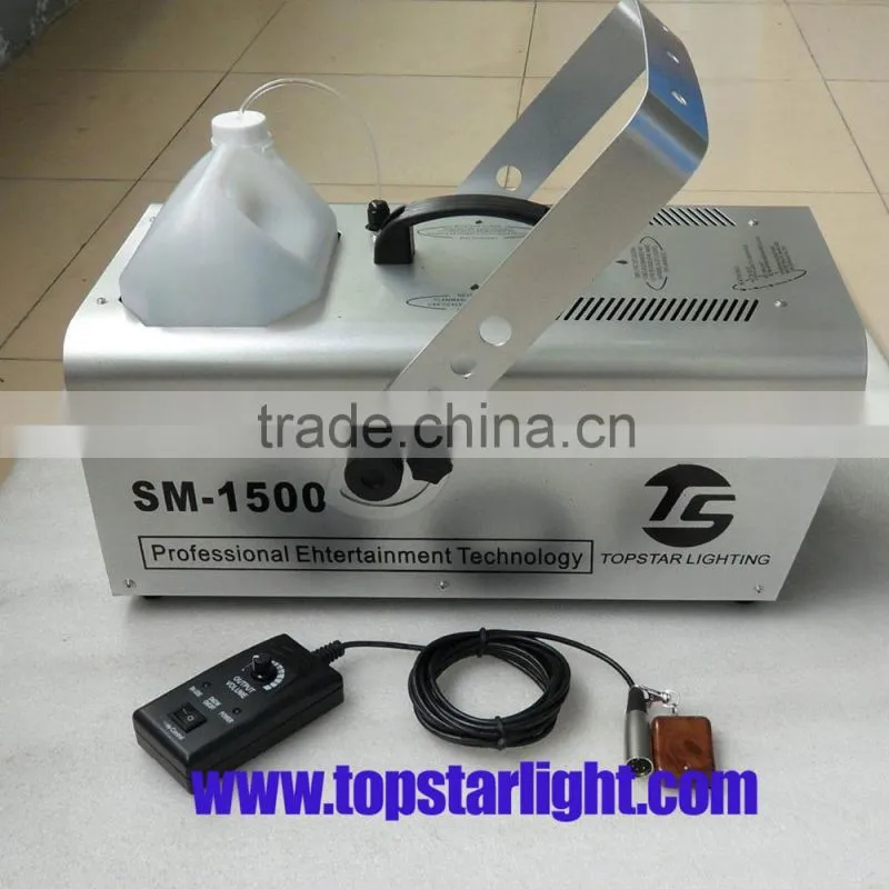 high quality best-selling 1500w wireless stage snow machine