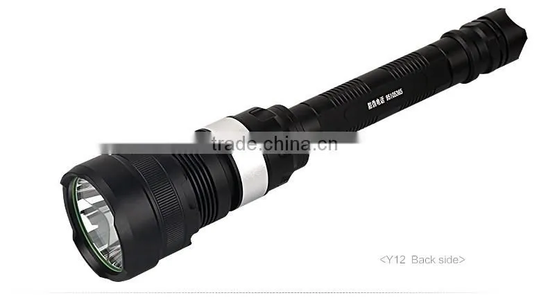 Bright LED flashlight Supfire Y12 1100 lumen CR XML2 U2 floodlight torch
