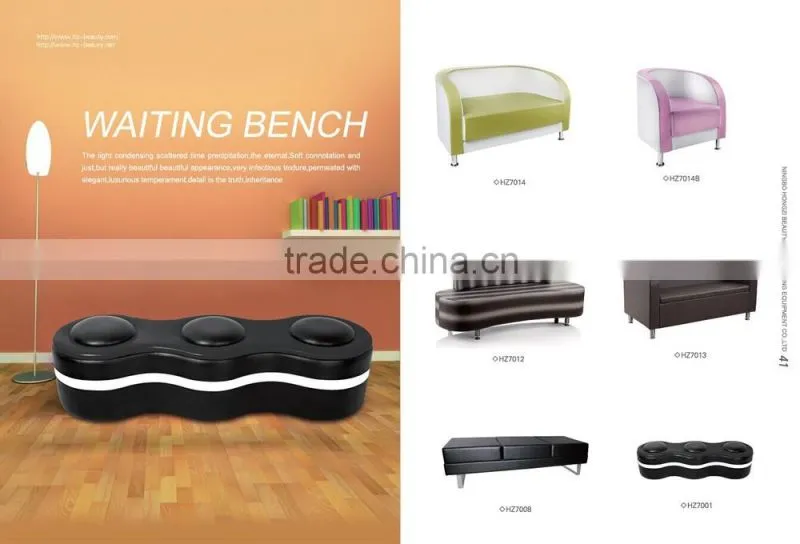 2015 barber waiting chair for salon