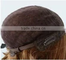 2015 high quality product human hair jewish full lace wigs with silk top