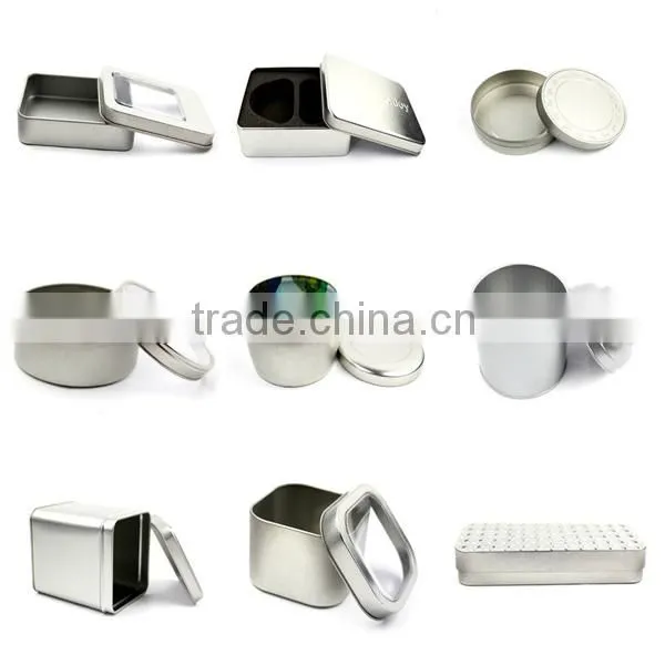 novelty shape tin can / gift tin can / coffee tin can
