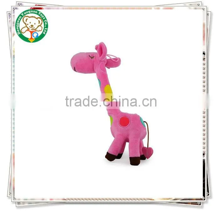 Custom lovely stuffed Giraffe toy