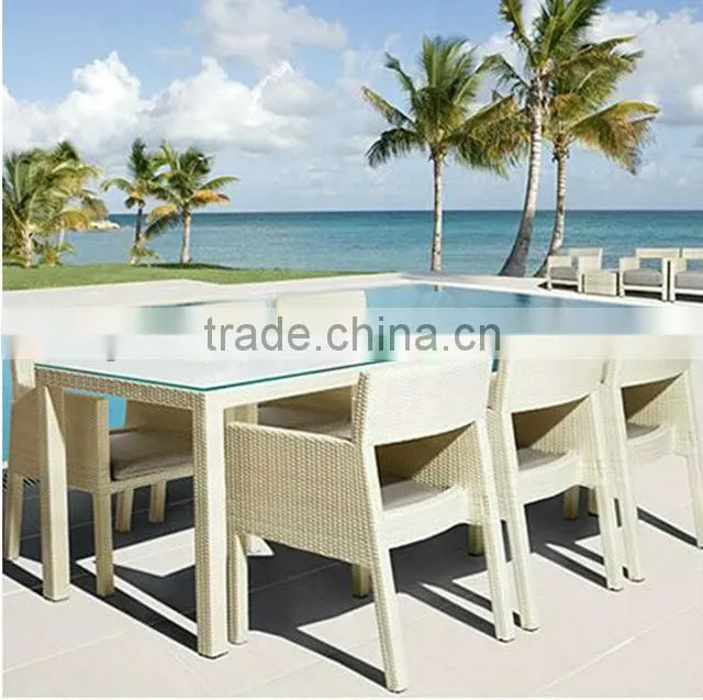 poly rattan furniture cafe chairs and tables