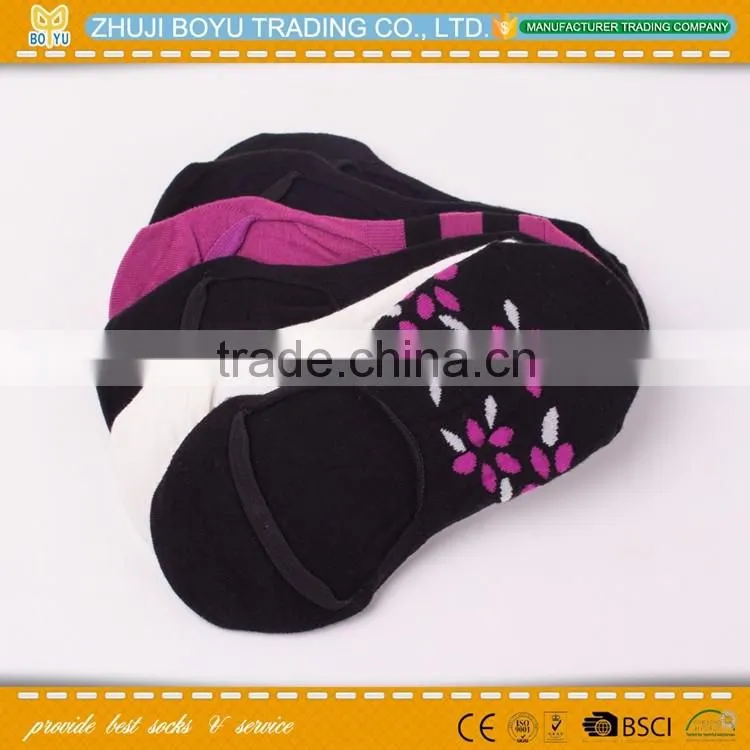 BY-161006 Cotton and acrylic lady Socks Girls' Lovely Low Cut Socks