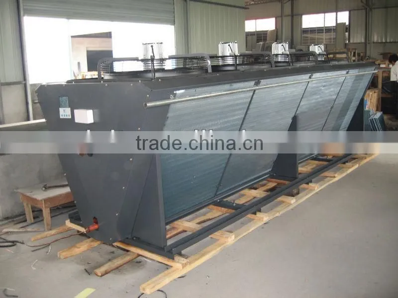 Top Quality High Efficiency V Type Air Cooled Condenser for Refrigeration,Condensing Unit