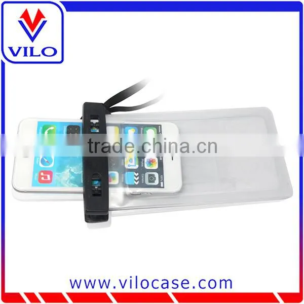 PVC ABS materail 100% waterproof case for iphone