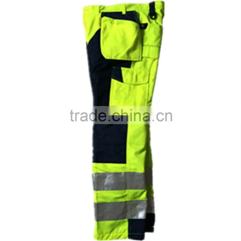 100% Polyester Cheap Mens Many Pockets Cargo Pants