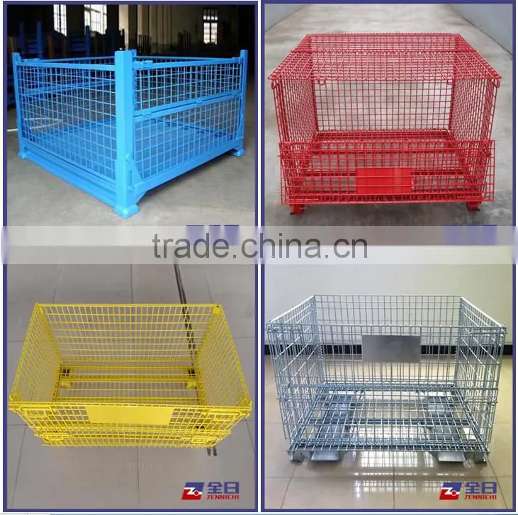 Industrial Stackable Wire Mesh Container