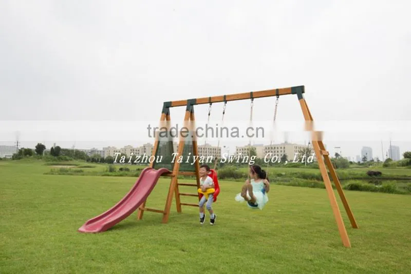 Garden Wooden Swing Sets TYS-S02