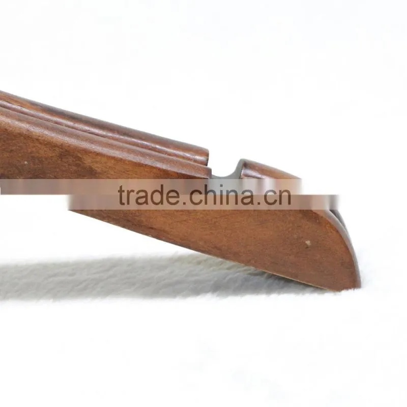 QingDa factory Hot Sale wooden craft coat hangers for display