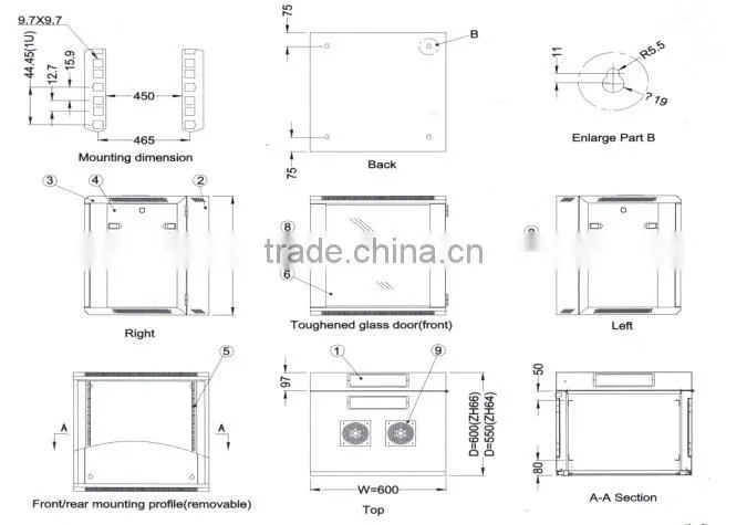 Wall Mounted Rack