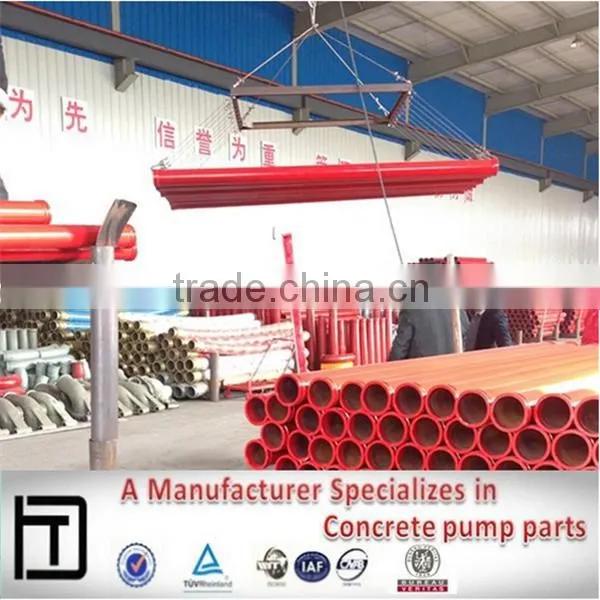 Concrete Pump Twin-wall wear-resisting pipe elbow, Concrete pump spare parts