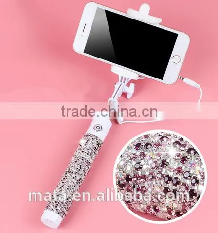 Wholesale Factory Price Wired Selfie Stick With Monopod