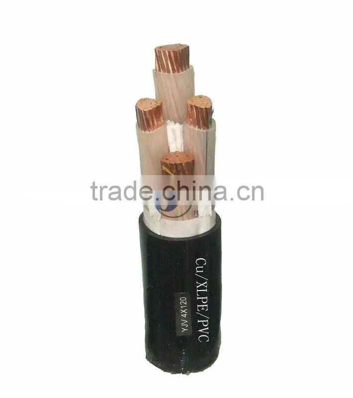 4 core copper cable/power cable--Cu/XLPE/STA/PVC